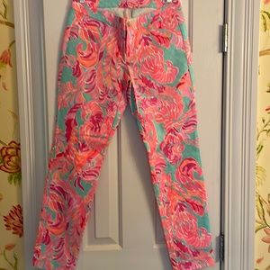 Lilly Pulitzer Kelly Skinny Ankle Pant Size 4